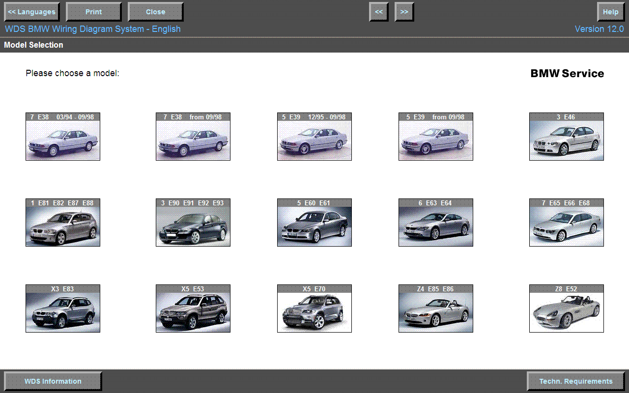 BMW WDS - BMW Wiring Diagram System 12.0 (Lite Version